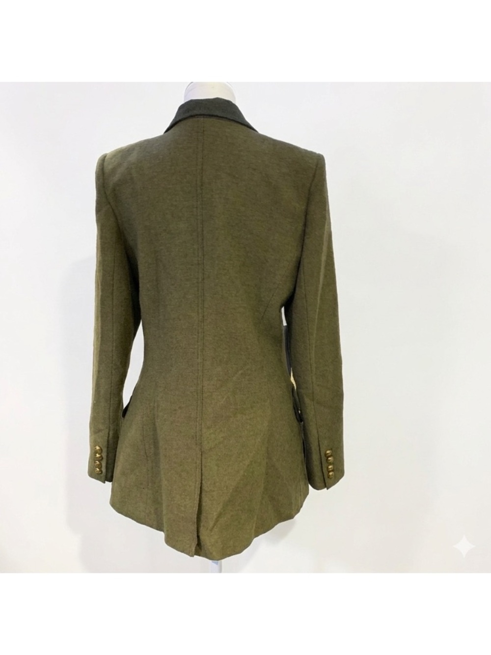 Smythe Olive Green Blazer with Dark Trim - Picture 2 of 7